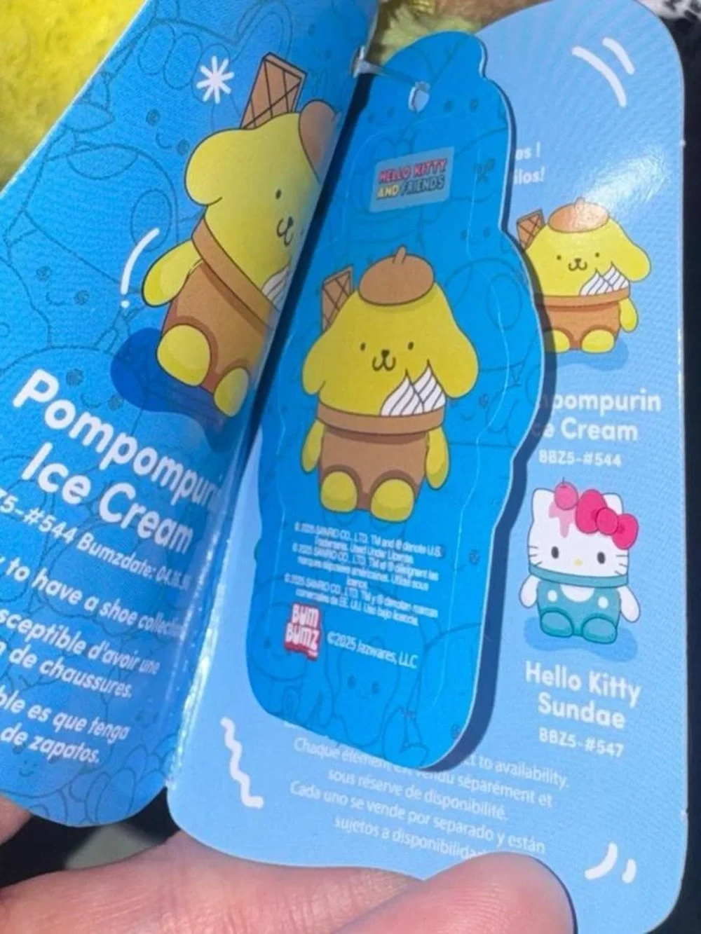 Hello Kitty Yellow & Brown Pompompurin Plush by BumBumz